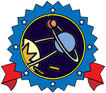 Illustration of an exoplanet with a moon orbiting a star.