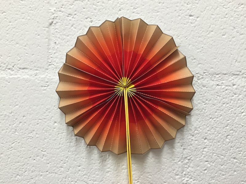a photo of the Earth fan described in this activity