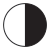 the Third Quarter Moon is lit on the right-hand side.