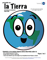 imagen en miniatura de la primera página de la actividad de la máscara del planeta Tierra