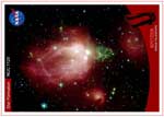 Rosebud shaped Nebula, NGC 7129.
