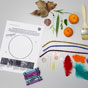 Make a Colorful Crayon Europa with Textures!