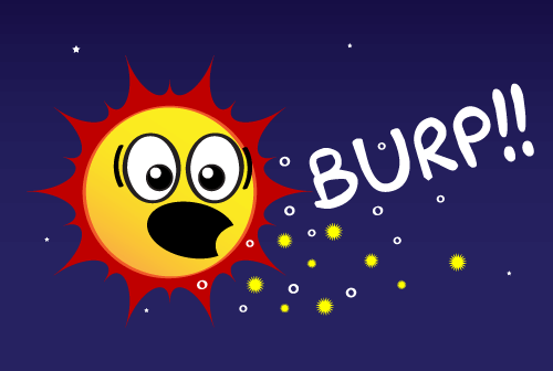 Photo of the sun