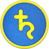 una insignia con un símbolo antiguo